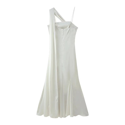 AISHA MAXI DRESS – WHITE