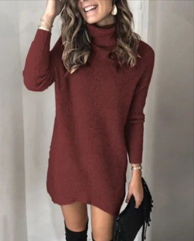 Noelle Warmth Sweater Dress - Autunm Dresses